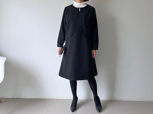 普段も特別な日も 毎日着たい!!ドーリー風フォーマルワンピース　結婚式　入学卒業式　OP780 12枚目の画像