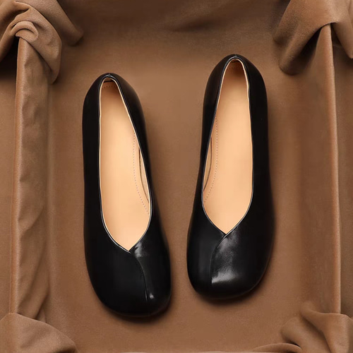 パンプス フラットシューズ ぺたんこ ぺたんこ靴 パンプス