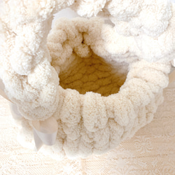 毛糸マンドゥバッグヤーン♧ハンドメイド 3枚目の画像
