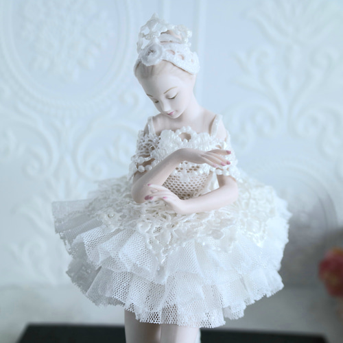 ポーセレン レースドール【 エトワール 】 磁器 人形 バレエ 発表会