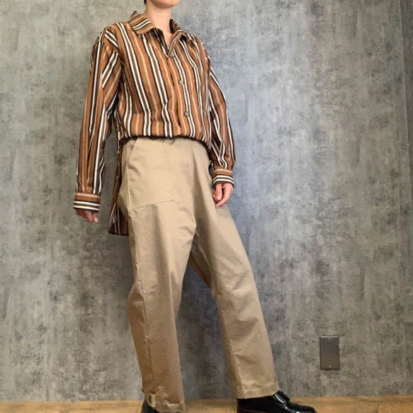 Sale ビッグスリットシャツ Big slit shirt 15枚目の画像