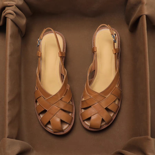 サンダル 3E レザー 牛革 幅広 甲高 外反母趾 軽量 グルカ 疲れにくい