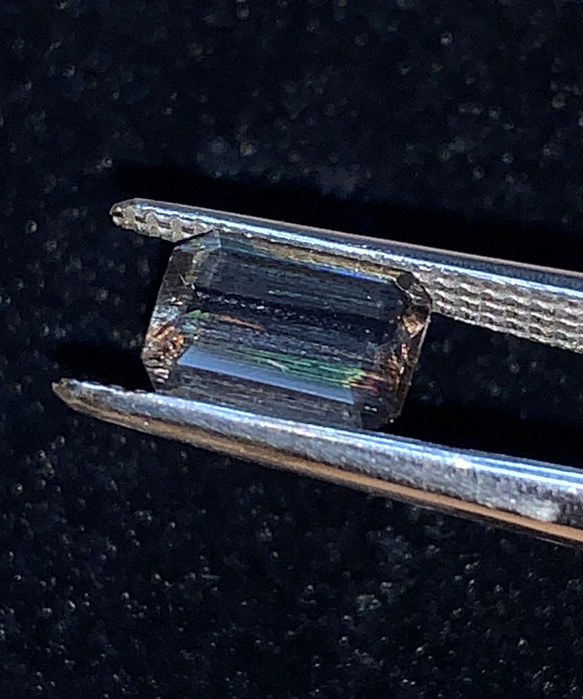 一点もの k18 Rainbow Scapolite リング No.4/ 受注制作 7枚目の画像