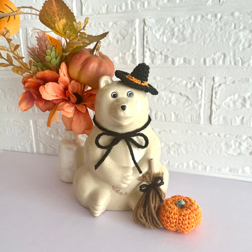 しろくま貯金箱＊ハロウィンセット