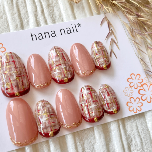 ネイルチップ　オーダーネイルチップ nichiネイルチップ #ネイルブック掲載 #海外ガールネイル CON'CELECT第