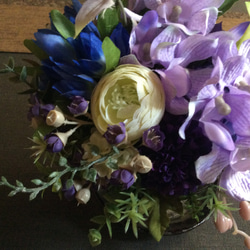 仏花   真珠の涙    星 （仏花、Lサイズ、造花、お供え、お盆、お彼岸、敬老の日） 3枚目の画像