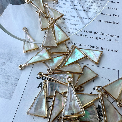 2個】天然シェルチャーム チャーム parts your style 通販 16623127  