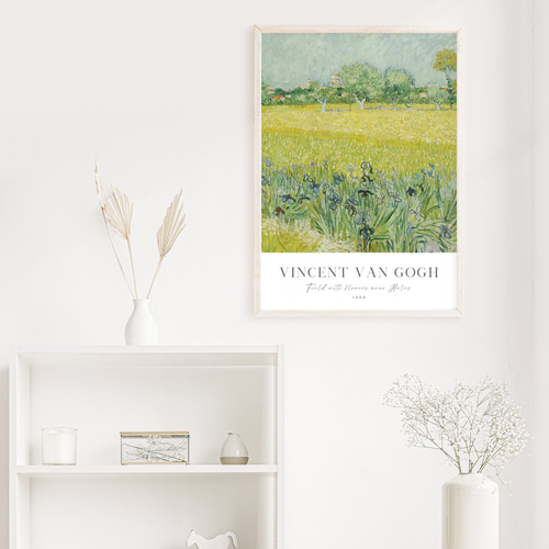 ゴッホ アートポスター グリーン アンティークポスター