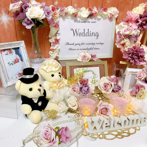 受注 No.772 リース付ウェルカムスペース 結婚式 まとめ売り