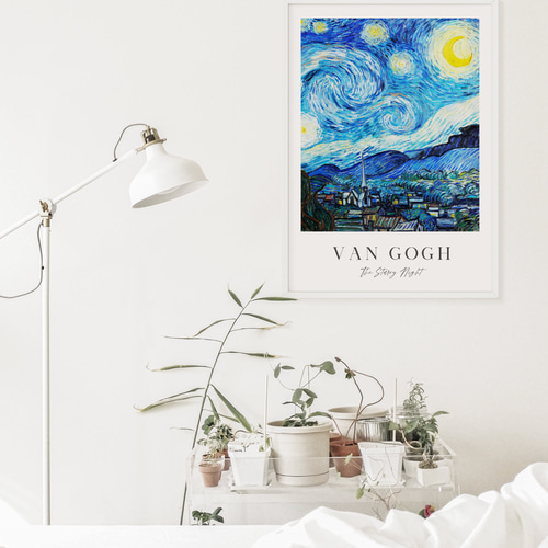 ゴッホ 星月夜 The Starry Night アートポスター インテリア ゴッホ 星月夜 The Starry Night アートポスター インテリア