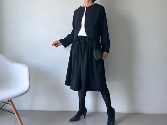 華やぎパールのフォーマルセットアップ　入卒式・セレモニーに大活躍 　卒業　入学　結婚式  SS725 2枚目の画像