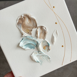 ニュアンス 18×18㎝ 現代アート モダン インテリア アートパネル 抽象