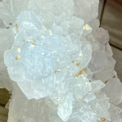 心の安らぎ❁⃘*.゜ フラワーカルサイト✿*:・ クラスター 原石 方解石