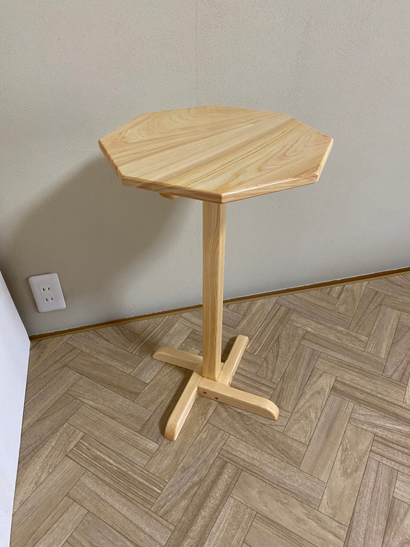 木製サイドテーブル/飾り台【受注製作販売】 4枚目の画像