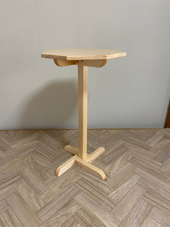 木製サイドテーブル/飾り台【受注製作販売】 6枚目の画像