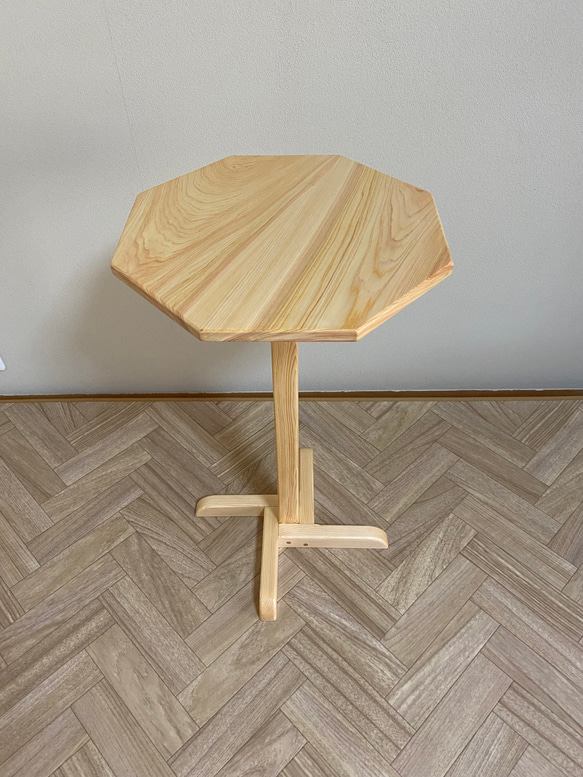 木製サイドテーブル/飾り台【受注製作販売】 3枚目の画像