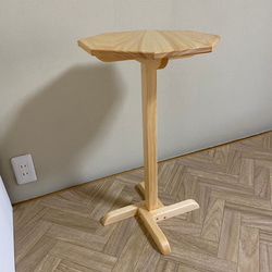 木製サイドテーブル/飾り台【受注製作販売】 5枚目の画像