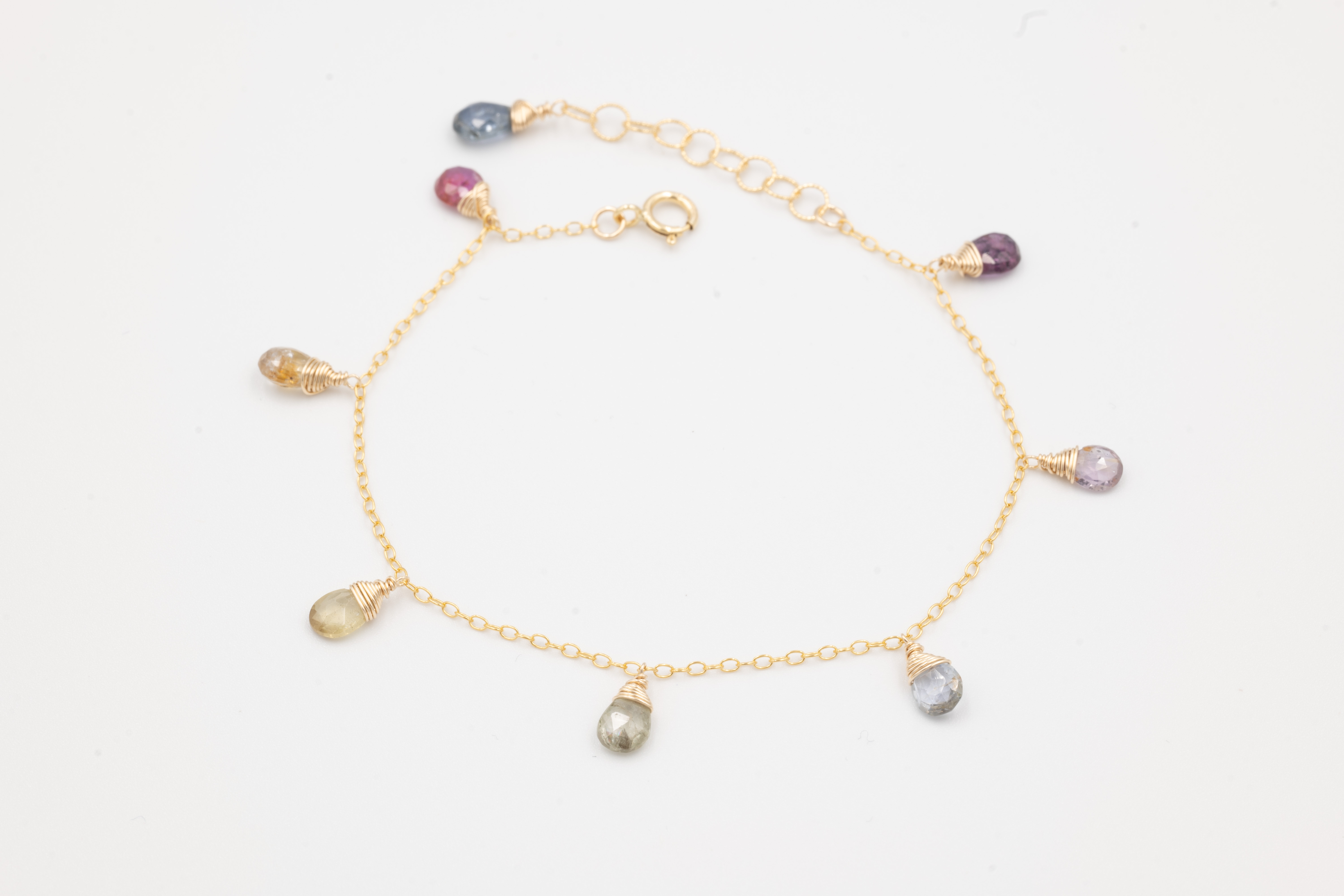 ウンバサファイアのブレスレット5