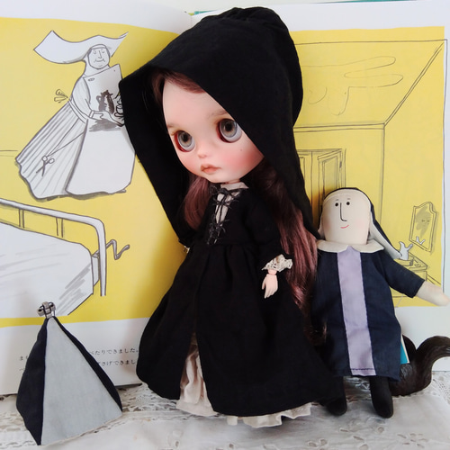 ♡ブライスアウトフィットワンピース付け襟セット