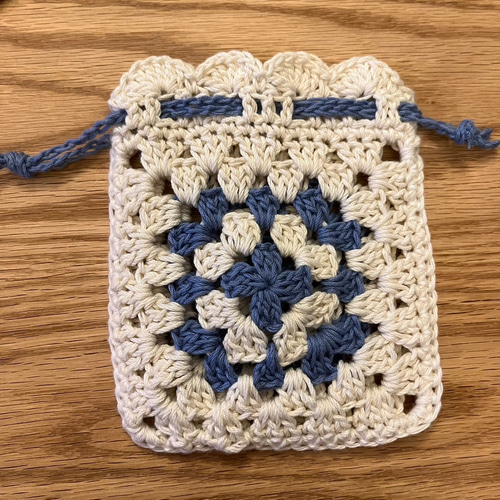 グラニースクエア 巾着ポーチ 巾着袋 ma_ya 通販 16624257｜Creema