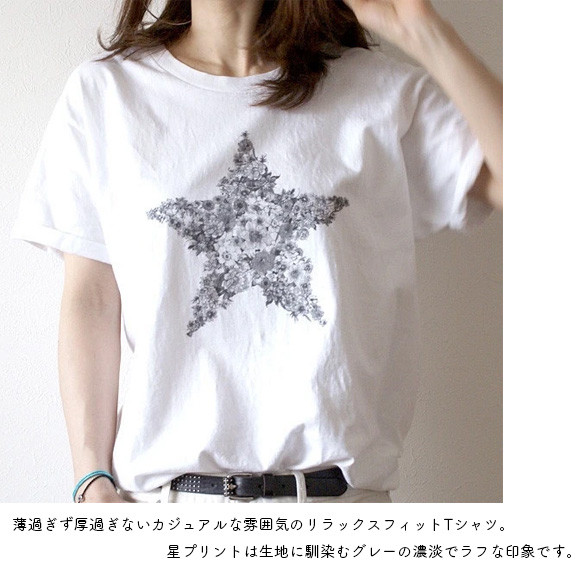 りぃ様専用リスト：ブラック★StarTシャツ 6枚目の画像