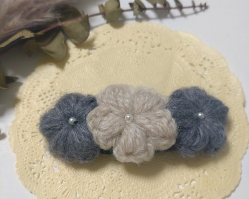 お花ほのぼのパッチンピン♡ 9070702018957ef6c31a048c7d0172