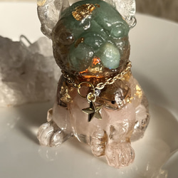 フラーレンボール 10㎜珠 クラック水晶 淡路島八大龍王の滝で浄化済