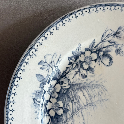 Sarreguemines サルグミンヌ 平皿 フランス食器・皿・フランス