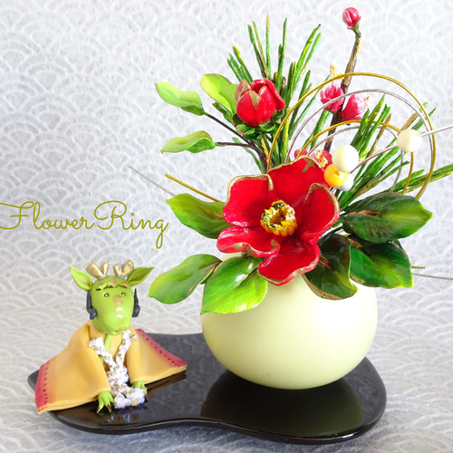 花器　梅型　9個　お正月 花器 梅型 9個 お正月 花器梅型9個お正月