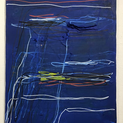 BLUE NIGHT 絵画 加藤 K 通販 12229410｜Creema(クリーマ)