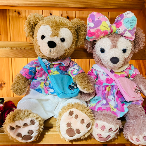 ゆめかわ お洋服セット 多かれ ダッフィー&フレンズ ぬいぐるみ