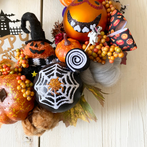 わちゃわちゃHAPPY͙ハロウィンリースBタイプ リース Rosa Cherry 通販