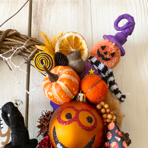 わちゃわちゃHAPPY͙ハロウィンリースBタイプ リース Rosa Cherry