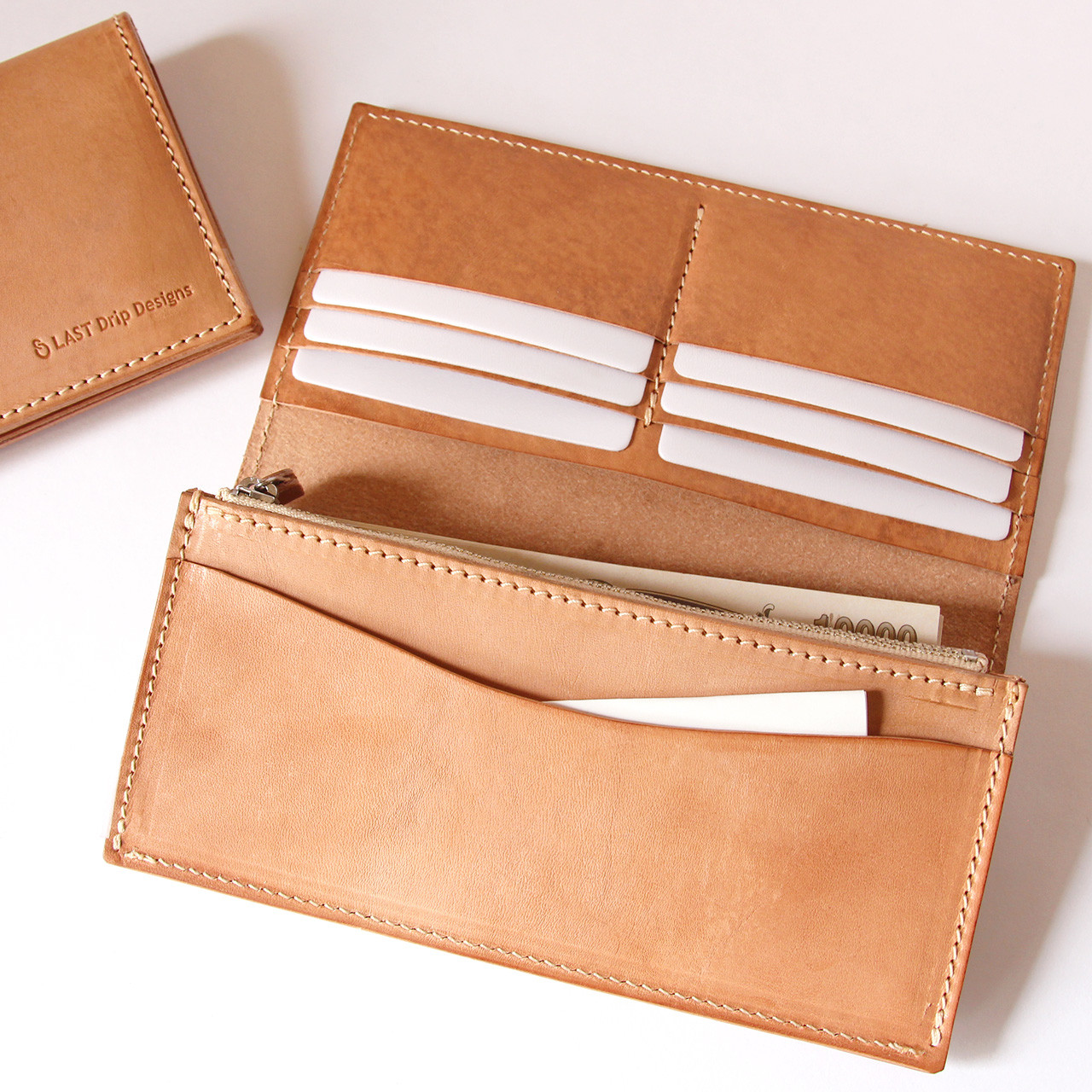 【トモ様】新品 未使用 本革 レザー 長財布 レザークラフト 栃木レザー 長財布 財布 メンズ レディース 日本製 本革 牛革