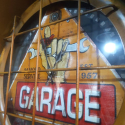 アメリカンガレージ  GARAGE ウォールクロック  ベース 壁掛け時計  #BASE  #ガレージ雑貨  アメリカン 8枚目の画像