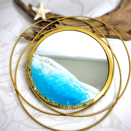 ドア付きウォールミラー　インド製　ビンテージ品 ドア付きウォールミラーインド製ビンテージ品