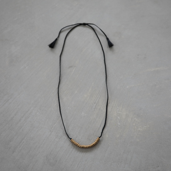 Brass necklace morokoshi / B 2枚目の画像
