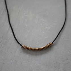 Brass necklace morokoshi / C 1枚目の画像