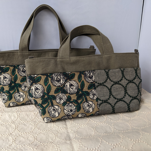 ミナペルホネン/ローズ＆タンバリン【rosy＆tambourine】ブラウン