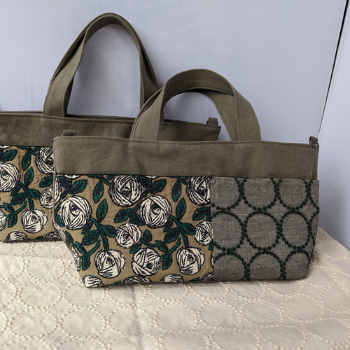 ミナペルホネン/ローズ＆タンバリン【rosy＆tambourine】ブラウン