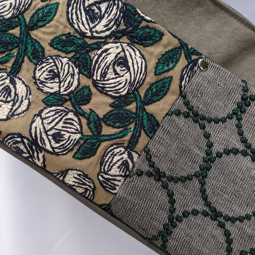 ミナペルホネン/ローズ＆タンバリン【rosy＆tambourine】ブラウン