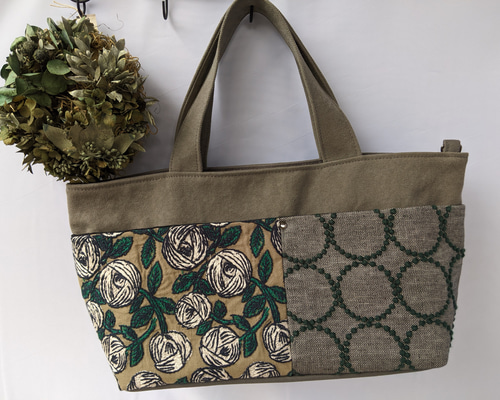 ミナペルホネン/ローズ＆タンバリン【rosy＆tambourine】ブラウン