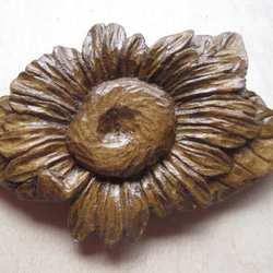 受注制作）木彫りの大きな壁掛け鏡☆葡萄模様☆材質榀の木＊ｻｲｽﾞ約