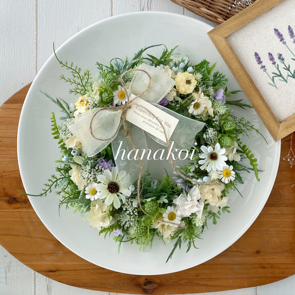 穏やか優しいナチュラルリースga