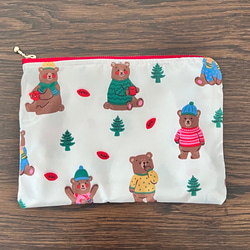 キャスキッドソン ハンドメイド クリスマス ナイロンポーチ 兵隊