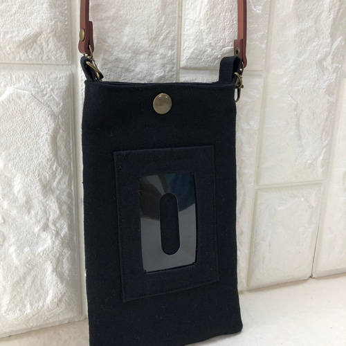 4201〜4203*エルモさま専用　ミナペルホネン　スマホ　フレーム ミナペルホネンスマホポーチ sky flower スマホポシェット