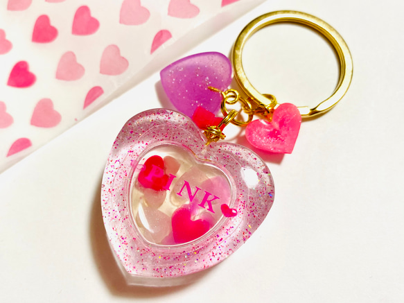 最も 割引 ハートかびっしり♡ ハートシェイカー キーホルダー チャーム ミュージシャン