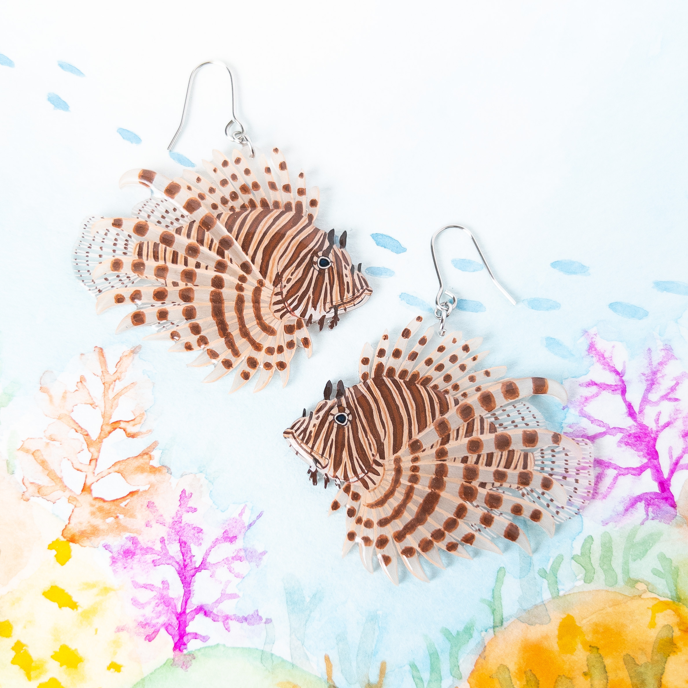 ミノカサゴ＊ピアス/イヤリング