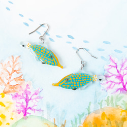 チンアナゴ&ニシキアナゴ＊ピアス/イヤリング ピアス（フック