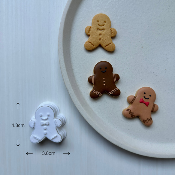 【格安saleスタート】 ジンジャーマン クッキー型 その他素材 mimi_cookiecutter 通販 はさみ・カッター